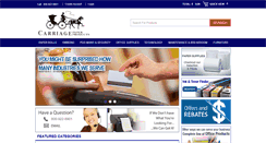 Desktop Screenshot of carriagepaper.com